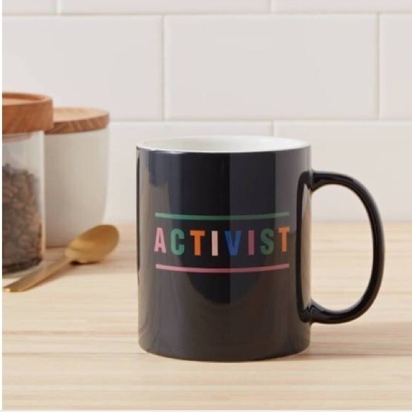 Room Essentials Stoneware Activist Mug - Picture 3 of 4